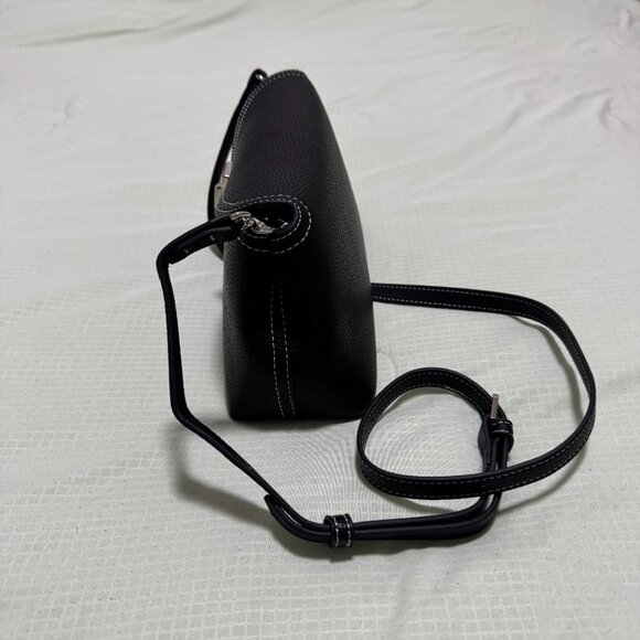 T-Lock Grained-Leather Clutch Black | Why are you here? T-Lock grained-leather clutch black